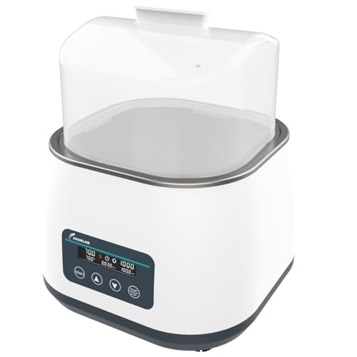 JOANLAB Thermostatic Lab Water Bath with Magnetic Stirrer Digital Thermostatic Heating Equipment 100-1200rpm Stirring Water Bath