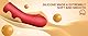 ChicLSQ Silikon Erotik Fingervibrator Vibratoren für sie Klitoris und G-punkt inklusive Batterien Sexspielzeug für Frauen, Männer & Paare ，Mini Vibration für Frauen Sexspielzeug für Paare