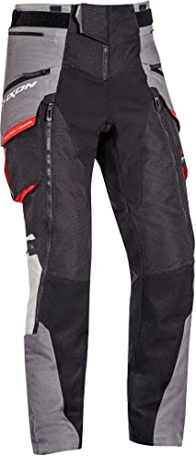 Ixon Ragnar Motorrad Textilhose (Black,4XL)