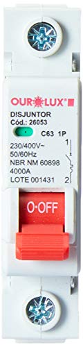 Disjuntor Unip 63A (C) Ourolux