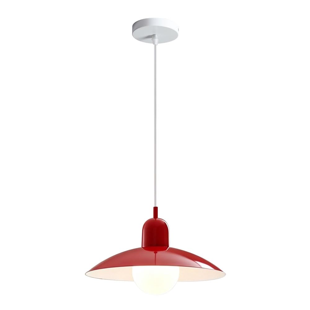 GUOGUOSM E26 Light Source Metal Hanging Lamp, American Industrial Style Chandelier, Creative Flush Mount Pendant Light, Bedroom Dining Room Kitchen Island Decorative Lighting Fixtures