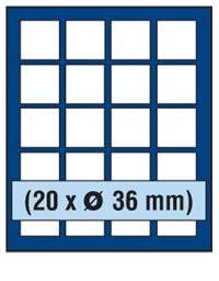 Caja para monedas de madera auténtica SAFE 6836 con compartimentos rectangulares y acabado premium 4