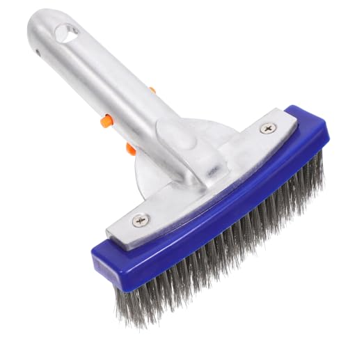 SUPVOX Heavy Duty Pool Cleaning Brush Wire Brush for Pool Wall Stains Removal