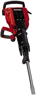 Einhell Abbruchhammer TE-DH 50 (1.700 W, 50 J Einzelschlagstärke, SDS-Hex-Werkzeugaufnahme, schwingungsgedämpfter Hauptgriff, Softstart, inkl. Spitz-/Flachmeißel, Trolley)