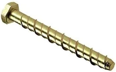 M8 x 150mm 10 Pack Concrete Self Tapping Bolt Anchor Screw, 13mm Hexagonal Head, Fixes to Various Masonry eg. Brick, Marble, Stone etc.
