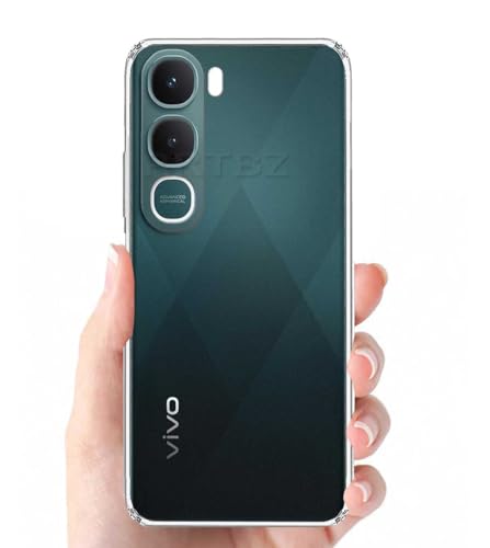 Image of Soft Silicone TPU Flexible Back Cover Compatible with Vivo Y31 5G