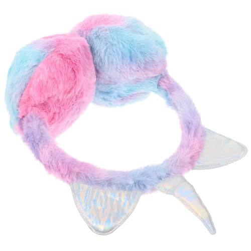 Angoily Orejeras Calentador Protector de Oídos Diseño de Unicornio de Felpa Cálidas Fácil de Llevar para Niñas y Adecuado para Estudiar en Invierno