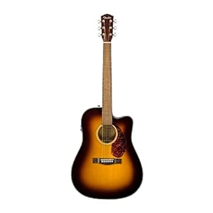 Fender CD-140SCE Dreadnought Elektroakustikgitarre Sunburst mit Koffer
