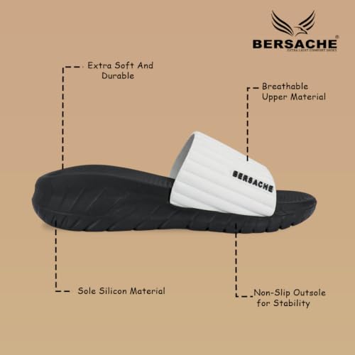 Image of BERSACHE Extra Soft Classic Casual CHAPPAL with Regular wear with Ultra Soft & Flexibility Technology Slippers for Men's