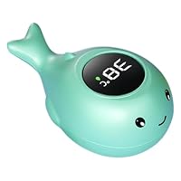 Thermomètre De Bain Numérique Bébé - Crabe Avec Alerte LED Et Changement De Couleur