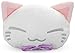 Nemu Nemo Neko Peluche chat rose – Manga Anime Otaku Kawaii – Peluche chat en peluche – Produit original du Japon Hauteur 25 cm et largeur 34 cm