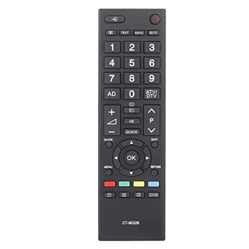 GatherTOOL Universel Ct-90326 Télécommande for Toshiba Smart TV CT-90380 CT-90336 CT-90351 CT-90420 CT-90253 CT-8002 CT-9880 CT-90345 Cover