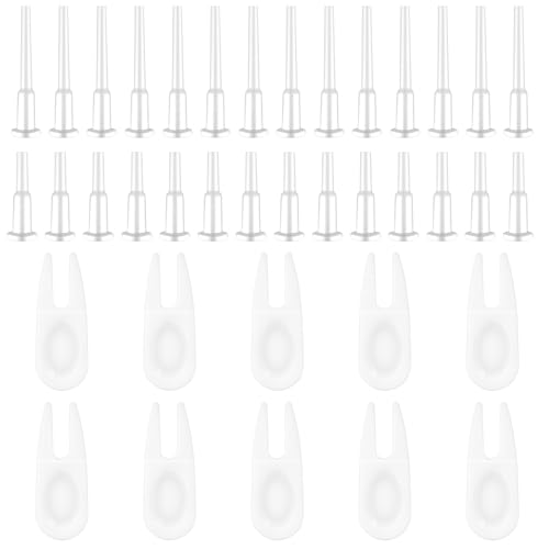 YBEATY 38PCS Yoga Ball Replacement Plugs Puller kit Exercise Ball Plug Replacement kit Exercise Yoga Balls Plugs Pin Replacements Pilates Balls Air Stopper Plug Nozzles Pin for Inflatable Bed Pool