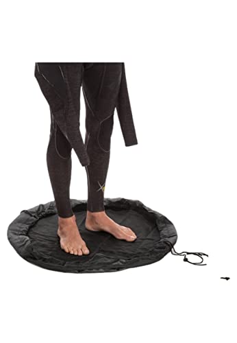 SURF LOGIC Mat, Change Cambiador Neopreno Unisex Adulto, Negro (Black), L