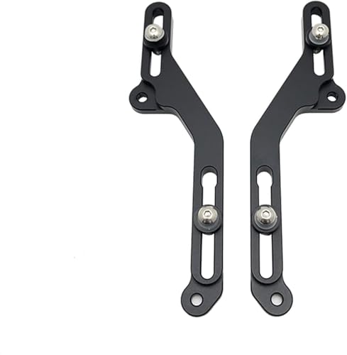 Ajusteurs de pare-brise pour moto NC750X confort de route et flux d'air réglable noir