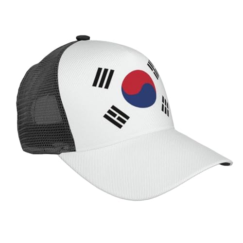 Gorra de béisbol unisex ajustable con bandera