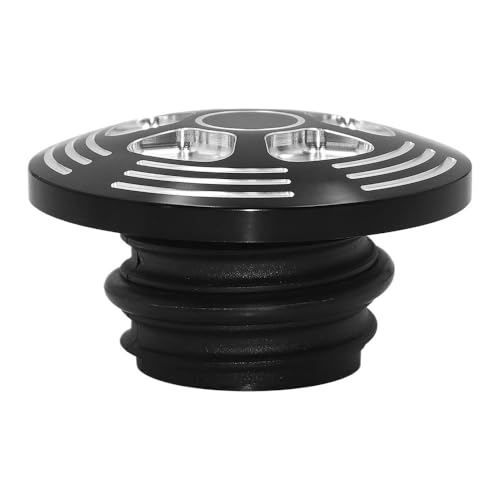 Bouchon réservoir essence moto ventilé en aluminium look custom pour Sportster XL883