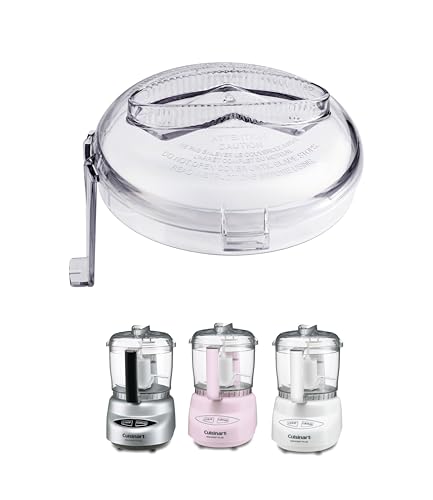 Cuisinart Replacement DLC-2AWBC-1 Work Bowl Cover – Fits Only DLC-2A with Bowl DLC-2AWB-1, Not Compatible with DLC-4, DLC-1, or 4-Cup; Bottom of Processor Must Say DLC-2A & Bowl Must Say DLC-2AWB-1