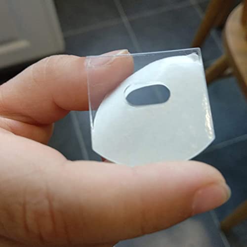 Doitool White Stickers White Stickers Clear Vertical Blind Repair Tabs: 20Pcs Vertical Blind Tabs Blind Fixers Transparent Vane Savers Blind Repair Tool White Blinds White Blinds #TOP6