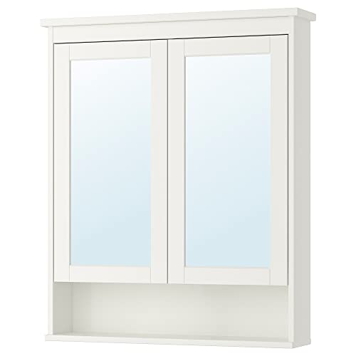 ProTuning HEMNES armadietto a specchio con ante 2, 83x16x98 cm, bianco