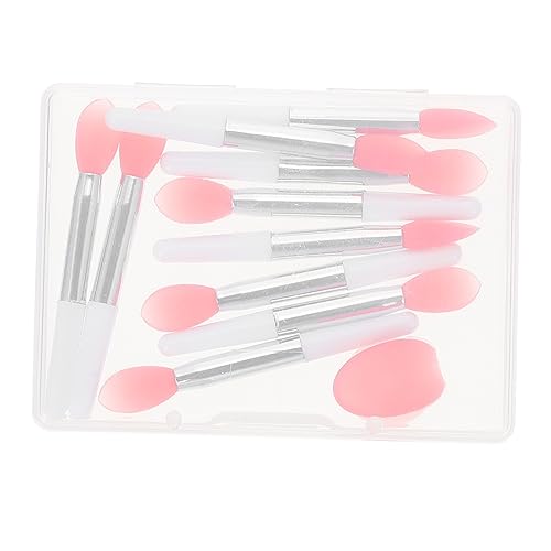 FOMIYES Travel-size Makeup Brush Alicator Set Includes Silicone Lipstick Brush Lip Mask Applicator Cosmetics Lipstick Applicator Accessory