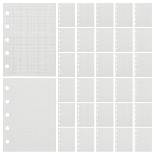 Recharge papier M5 5 trous : finies les feuilles déchirées dans votre mini classeur compact