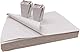 KAPCO Einpackpapier Umzug 76x51cm – 100 Blatt Verpackungsmaterial für Geschirr, Packpapier Umzugspapier Kartonfüller Einschlagpapier für Umzug, Geschenkpapier Weiß Unbedruckt