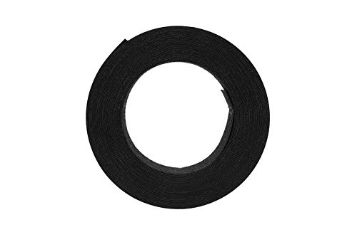 2mm Bordatura in Melammina Nero Opaco, Nastro