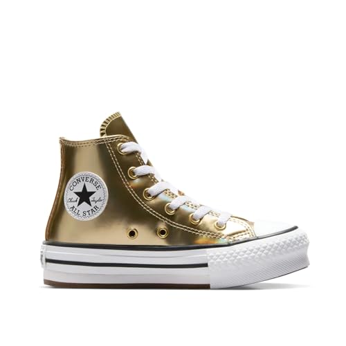 Converse Girl's Chuck Taylor All Star Eva Lift Platform Metallic (Little Kid)