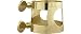 Yamaha YAC 1607 Lacquered Brass Alto Saxophone Ligature (YAC-1607)