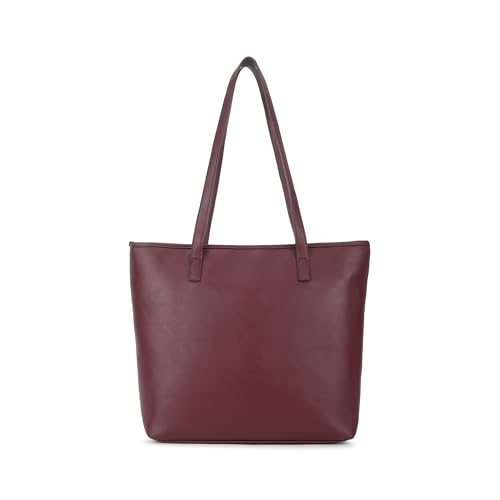 Image of Fastrack Laptop Tote for Girls | Faux-Leather Women's Handbags | Laptop Compatible upto 15 inch| Ladies Purse Handbag | Laptop Tote for Casual Carry
