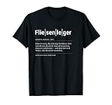 Fliesenleger T-Shirt Lustiges Geschenk Kollege