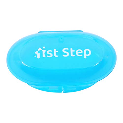Image of 1st Step Silicone Finger Brush Pack of 2 (Blue)