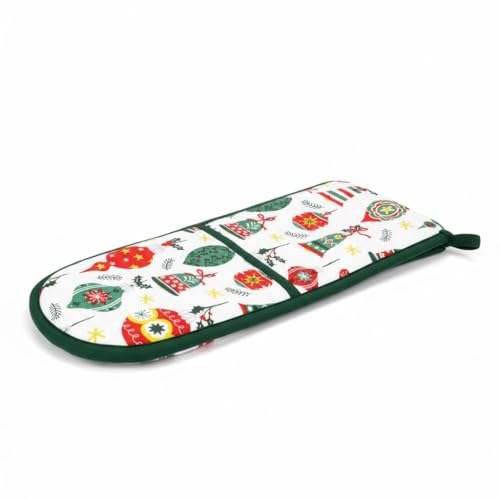 Gant de cuisine double Baubles vert pour sortir vos gratins du four