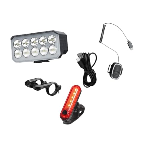 KQFCAZRE ���]�ԃ��C�g�Z�b�g USB�[�d���t�����g�w�b�h���C�g ���]�ԃ��C�g �h��PP�f�� �L�pLED�z�[�� �p���[�f�B�X�v���C�t�� �}�E���e���o�C�N�ɍœK, �t�����g056���A���C�g