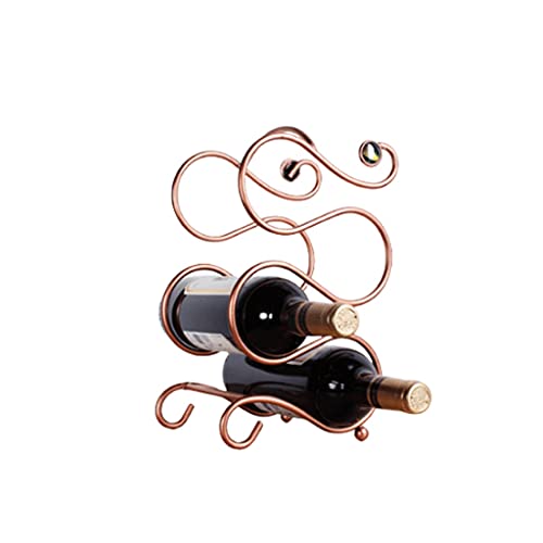 Soporte de vino de acero inoxidable estilo europeo miniatura 1