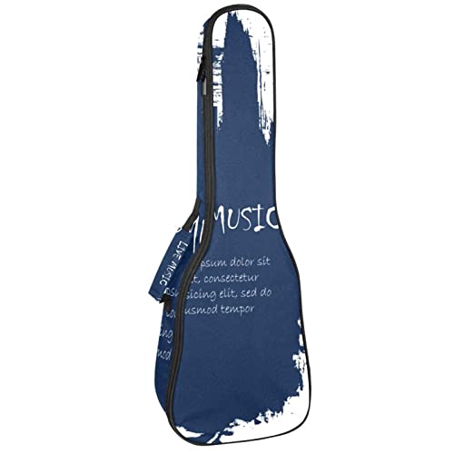 Sac pour ukulélé ténor étanche et rembourré - Housse de transport à dos