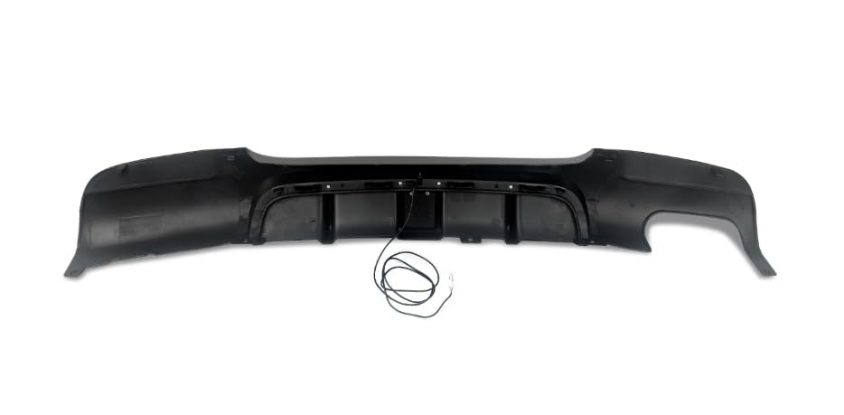 Difusor trasero alerón para parachoques trasero con LED para Serie 3 E90 2005-2012 7