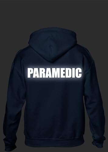 Paramedic Hoody Reflective Logo both front and back4