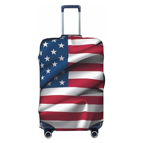 Housse pour bagages drapeau américain : repérez votre valise cabine ou soute à l'aéroport