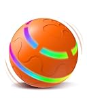 JR JUMIAR Remote Control Interactive Dog Toys - Durable 360° Anti-Chew Interactive Ball for Medium/Large Dogs, Self-Rolling & Jumping Chew Proof Dog Ball, USB Rechargeable