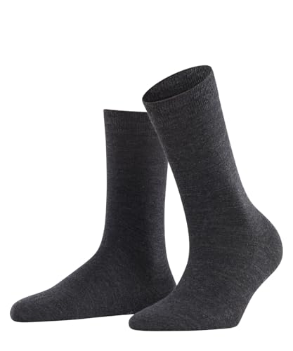 Image of FALKE Women's Softmerino Socks, Merino Wool Cotton, Crew, 1 Pair