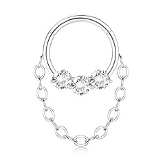 Radiant Clicker with Chain-Silver