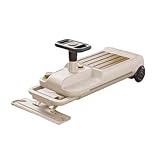 Apaeofl子供用電動ツイストカー 大人も座れる 転倒防止ゴーカート 屋内/屋外用アミューズメント製品 1～6歳 子供用カー 誕生日プレゼント (カーキラグジュアリー無料設置)