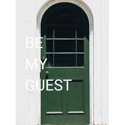 BeMyGuest IX: A Coffee Table Guest Book for Cherished Memories.: Hardcover with 150 Blank Pages