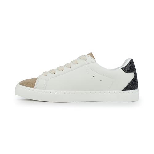 Image of VINTAGE HAVANA Women's Fashion Sneakers | Casual Lace up Low Top Tennis Shoes | Cute Trendy Dressy Sneakers