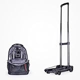 Pratique et pratique: êtes-vous toujours aux prises avec des tâches de déménagement fastidieuses, avez-vous toujours du mal à des fournitures de bureau, des fournitures de jardinage, des outils de voyage, des achats d' tas d'articles qui ne peuvent pas être transportés, ce chariot pliable est la bonne solution pour vous, vous aurez besoin de ce petit assistant à la maison à la maison