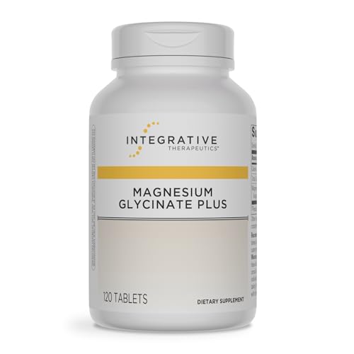 Integrative Therapeutics Magnesium Glycinate Plus - Cardiovascular Support Supplement* - Supports Brain & Muscular Function* - 120 Count (60 Servings)