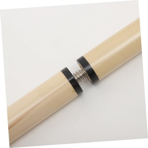 Taco de billar profesional de madera blanca estilo americano miniatura 4