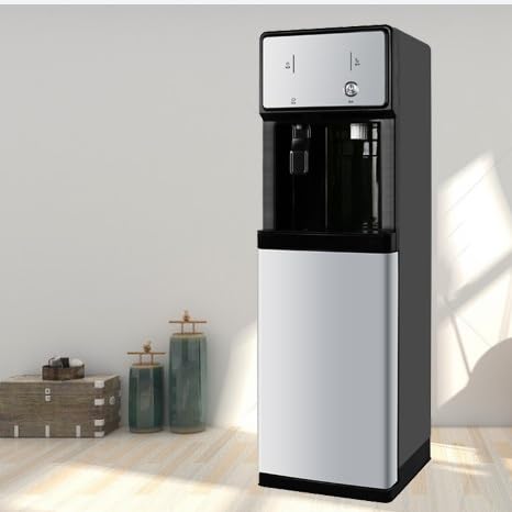 Freestanding Mains Fed Unit Floor Standing Water Cooler, Cold Hot Ambient Temperatures Home Office Drinking Fountain, Water Dispenser For Schools And Shopping Centers(B)